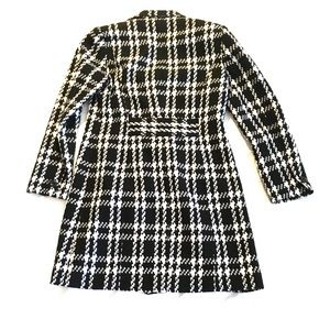 Long plaid coat 🖤